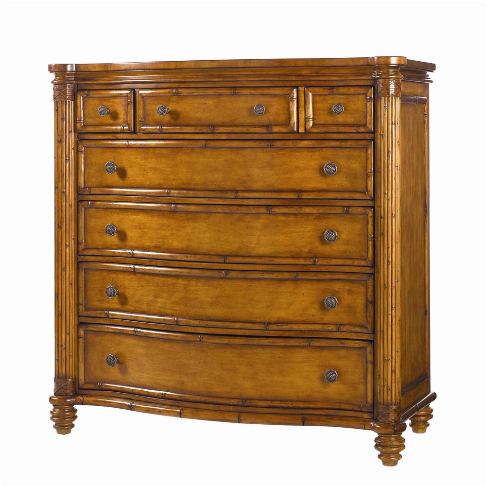 Tommy Bahama Home Island Estate Silver Sea Chest with Jewelry Tray